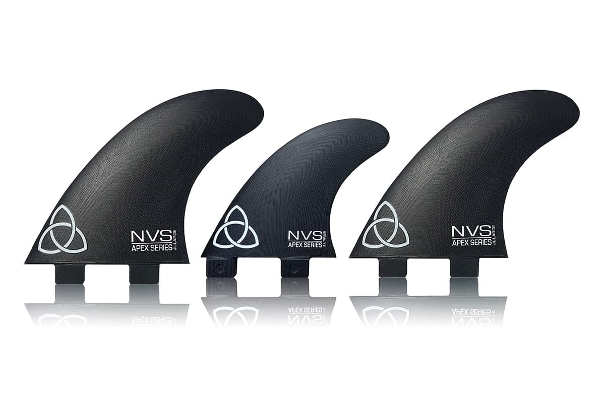 NVS JL 5-Fin (M, L) -Apex (FCS (Twin Tab) / 80/20 Foiled / Large) photo 5