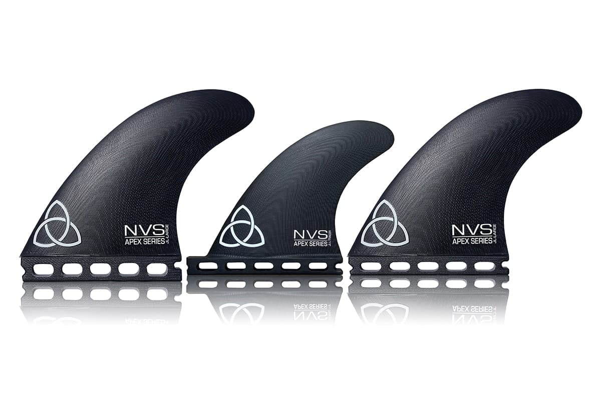 NVS JL 5-Fin (M, L) -Apex (Futures (Single Tab) / Flat Foiled / Large)