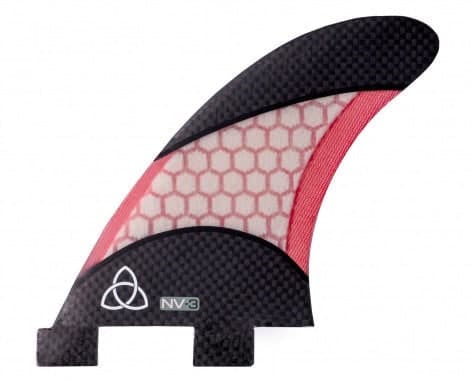 NVS NV-3 Carbon Fiber Thrusters (FCS (Twin Tab) / Red)