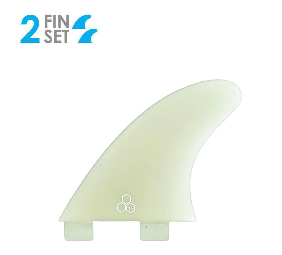 True Ames 4.0" CI Side Bites - FCS Compatible (Solid Fiberglass)