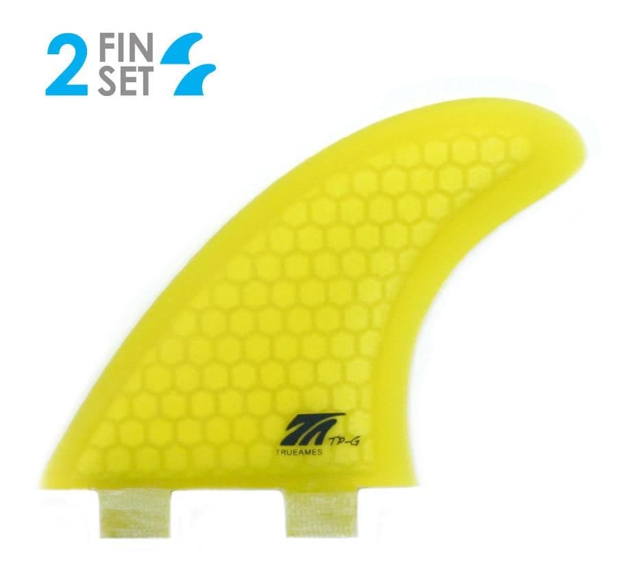 True Ames Side Bite 4.35- FCS Compatible (Hexcore) (yellow hexcore)