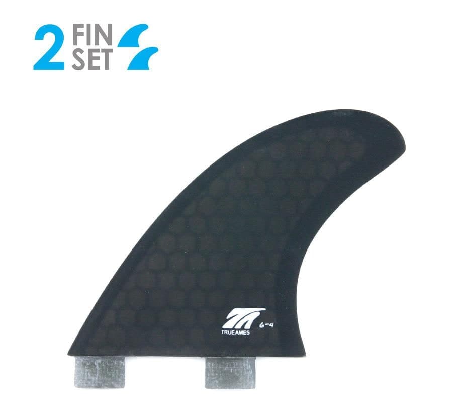 True Ames 6-4 Rear Quad - FCS Compatible (Hexcore) (smoke)