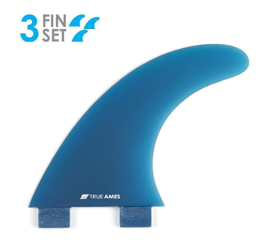 True Ames Boomerang - FCS Compatible (Solid Fiberglass) (blue)