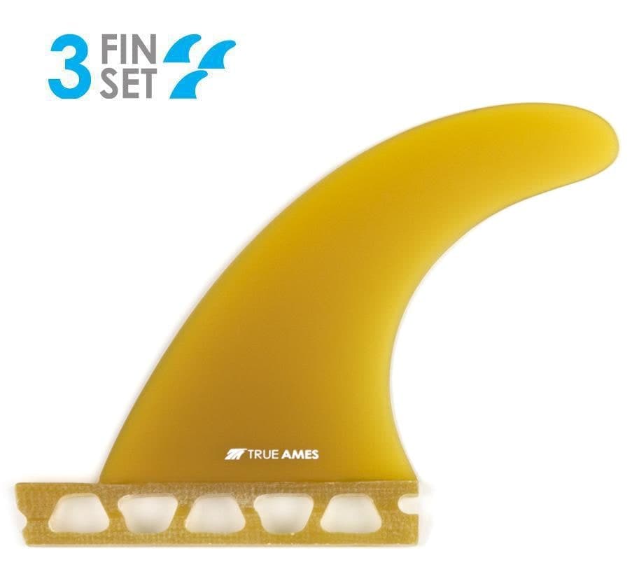 True Ames Boomerang Tri - Futures Compatible (Solid Fiberglass) (green) photo 3