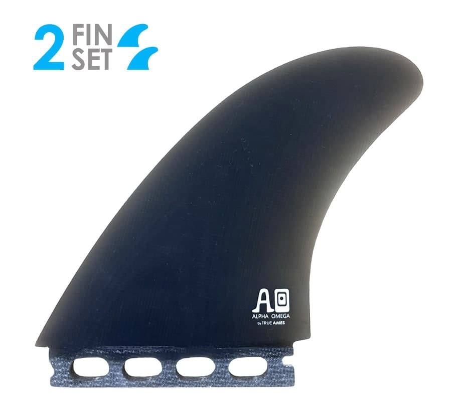 True Ames Campbell Brothers Alpha Omega Twin - Futures Compatible (Solid Fiberglass) (smoke)
