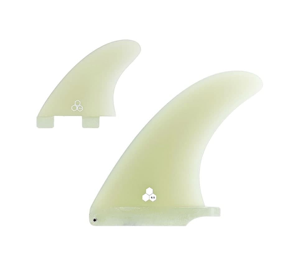 True Ames CI Mid: 2+1 Combo - FCS Compatible (6.5 / 3.6 / clear) fin