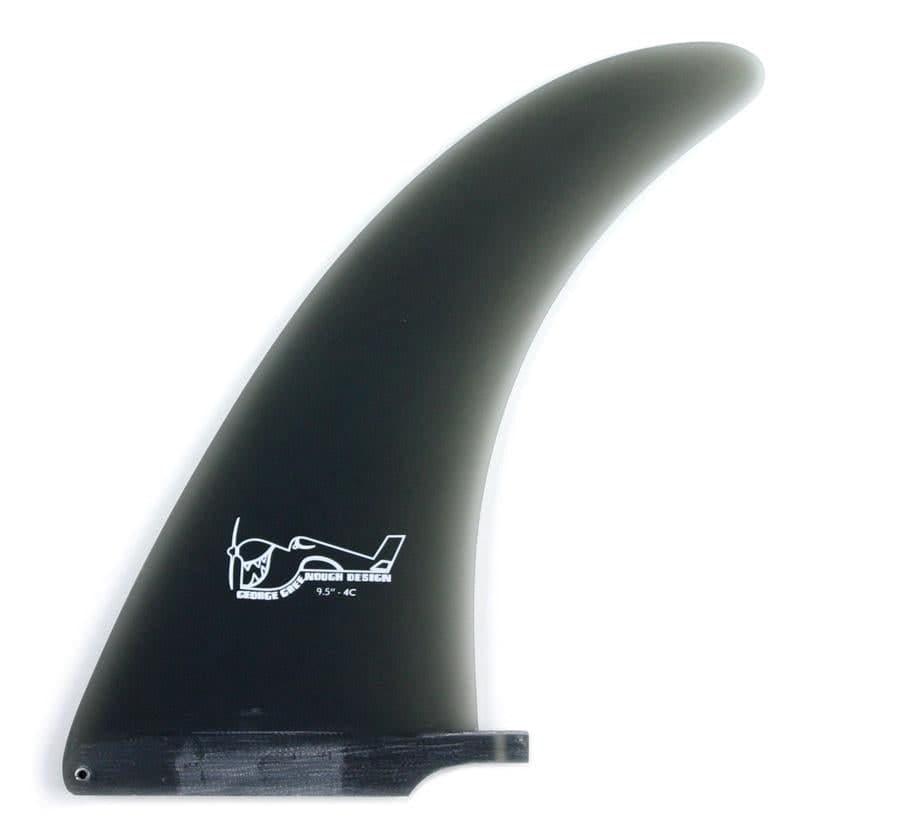 True Ames Greenough 4-C (9.5 / smoke) fin