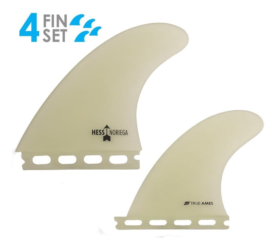 True Ames Danny Hess Noriega Quad - Futures Compatible (Solid Fiberglass) (clear)