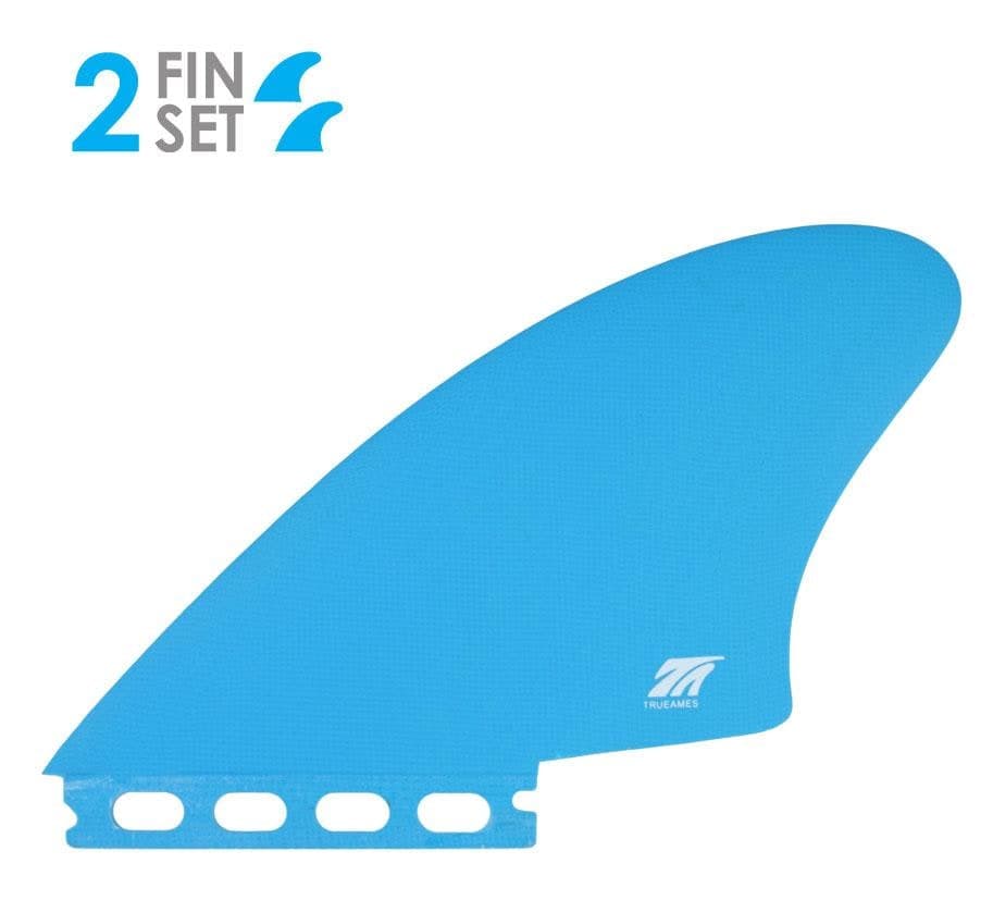True Ames Hobie Fish - Futures Compatible (Solid Fiberglass) (powder blue) fin