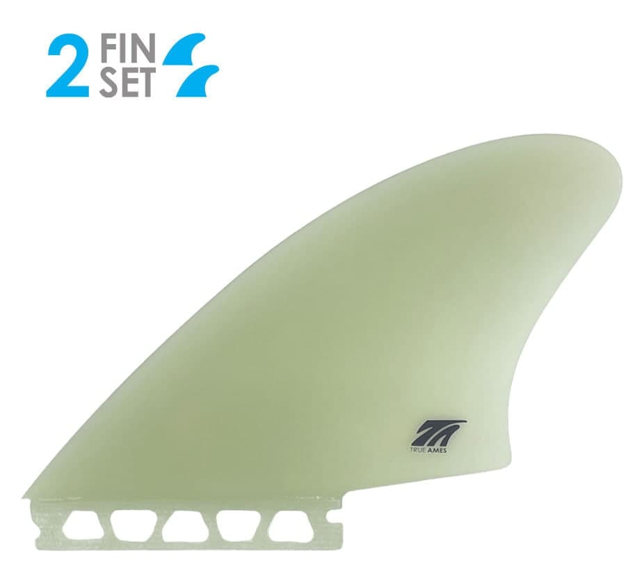 True Ames Hobie Fish - Futures Compatible (Solid Fiberglass) (smoke) photo 3