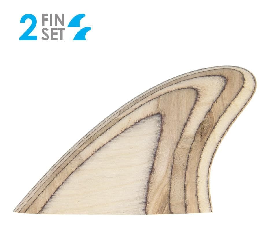 True Ames Hobie Fish - Glass On (Marine Plywood) (Default Title) fin