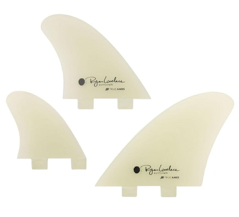 True Ames Lovelace Asymmetrical Regular - FCS Compatible (Solid Fiberglass) (clear)