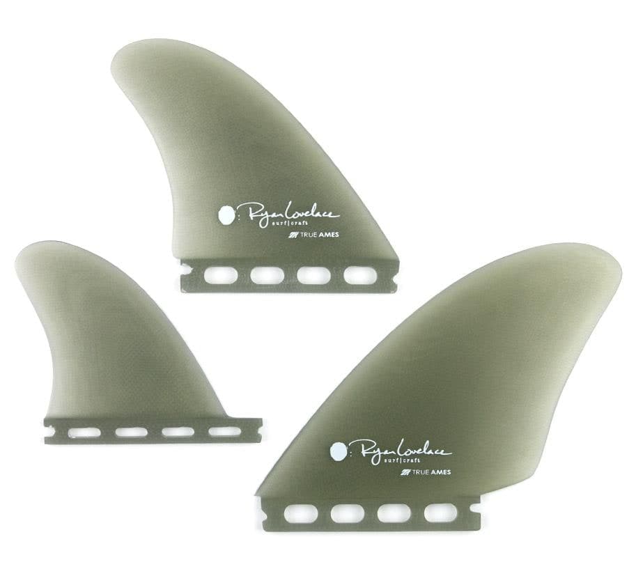 True Ames Lovelace Asymmetrical Regular - Futures Compatible (Solid Fiberglass) (smoke)