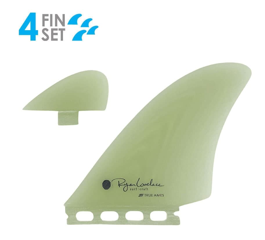 True Ames Lovelace FM Twinzer - FCS / Futures Compatible (Solid Fiberglass) (royal blue) photo 2