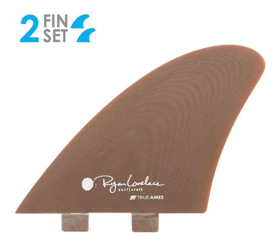 True Ames Lovelace Piggyback Keel - FCS Compatible (Solid Fiberglass) (kelp) fin