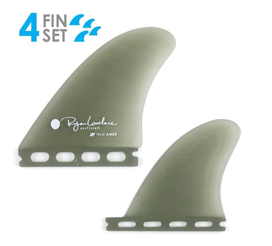 True Ames Lovelace Piggyback Quad - Futures Compatible (Solid Fiberglass) (kelp) photo 3
