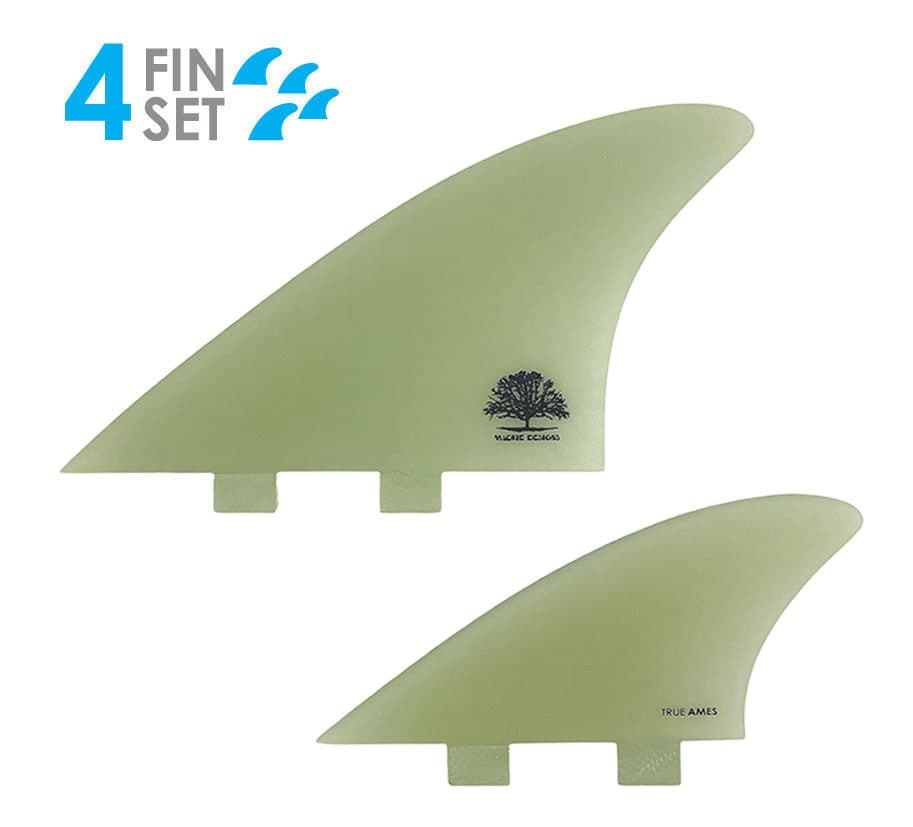 True Ames Mackie Quad - FCS Compatible (Solid Fiberglass)