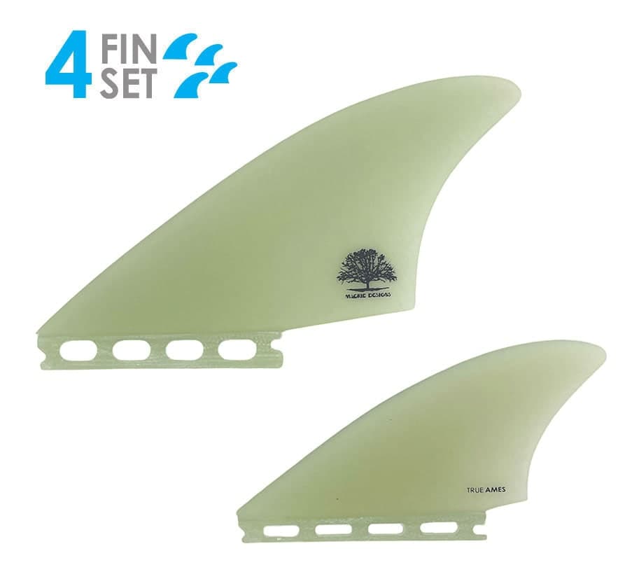 True Ames Mackie Quad - Futures Compatible (Solid Fiberglass) (Yellow) photo 2