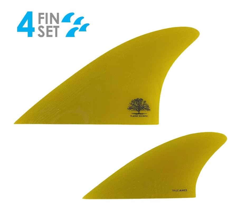 True Ames Mackie Quad - Glass On (Solid Fiberglass) (Yellow)