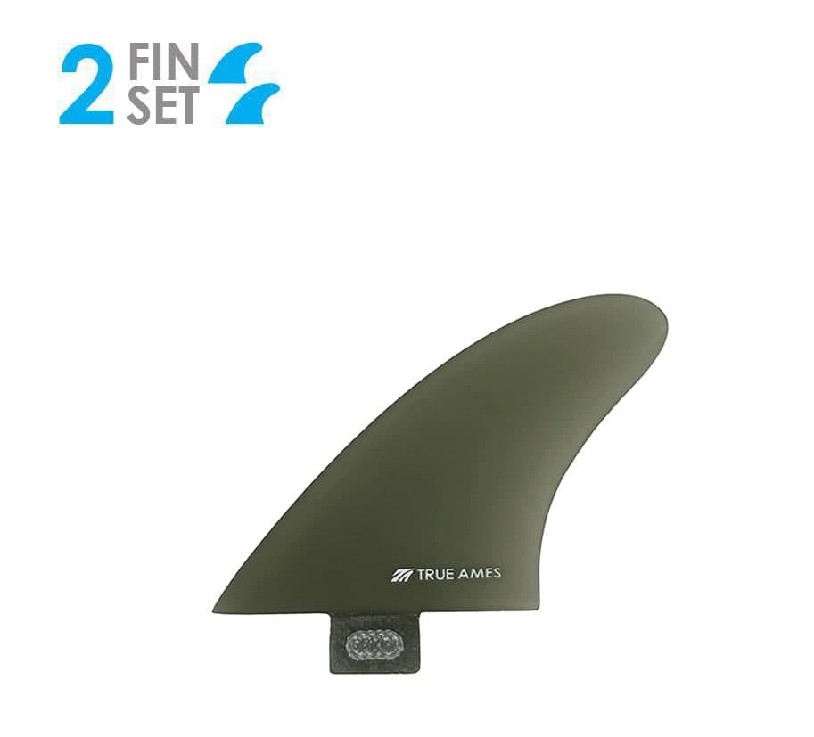 True Ames Mandala Canards - FCS Compatible (Solid Fiberglass) (smoke / 0°)