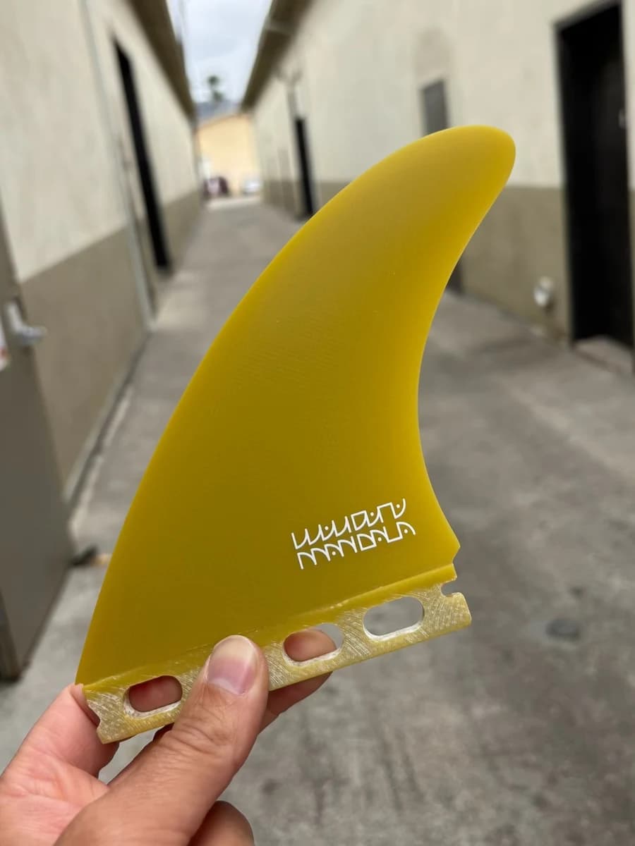 True Ames Mandala Twinzer - FCS / Futures Compatible (Solid Fiberglass) (smoke / 4° / 6.5°) photo 3