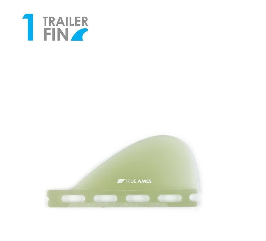 True Ames Mini Trailer - Futures Compatible (Solid Fiberglass) (clear)