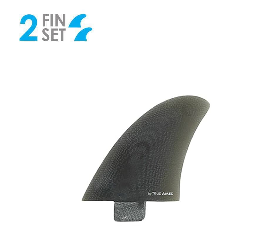 True Ames Pavel Canards - FCS Compatible (Solid Fiberglass) (Smoke / 9°)