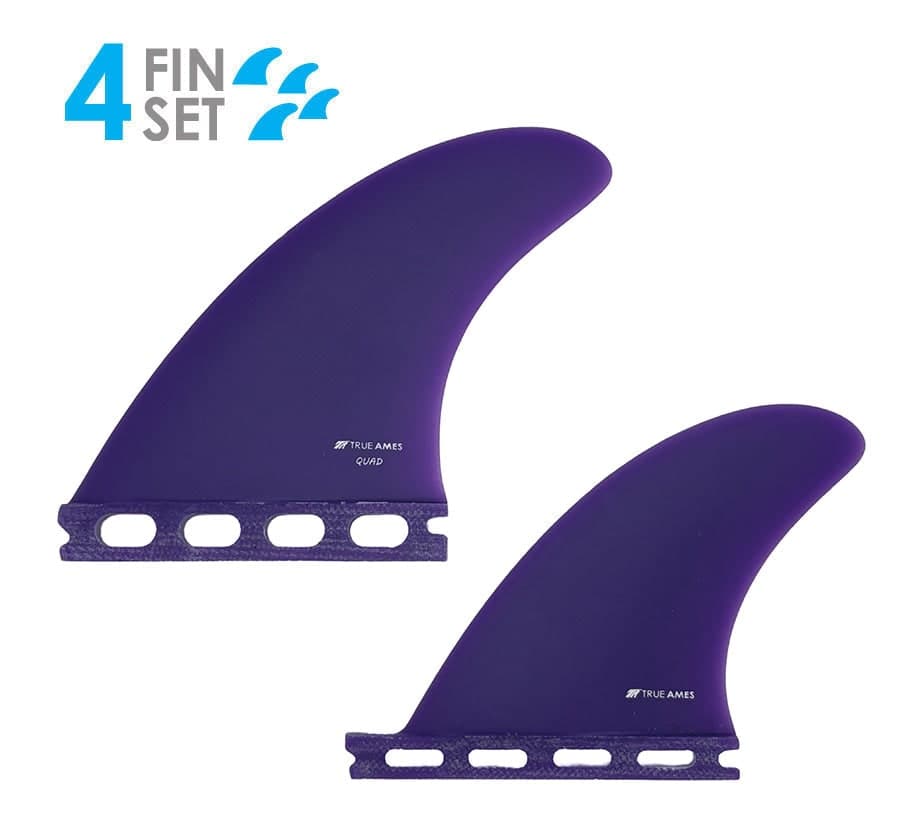 True Ames True Ames Quad - Futures Compatible (Solid Fiberglass) (purple)