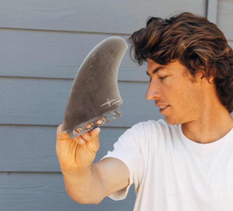 True Ames Ryan Burch Twin - Futures Compatible (Solid Fiberglass) (smoke) photo 2