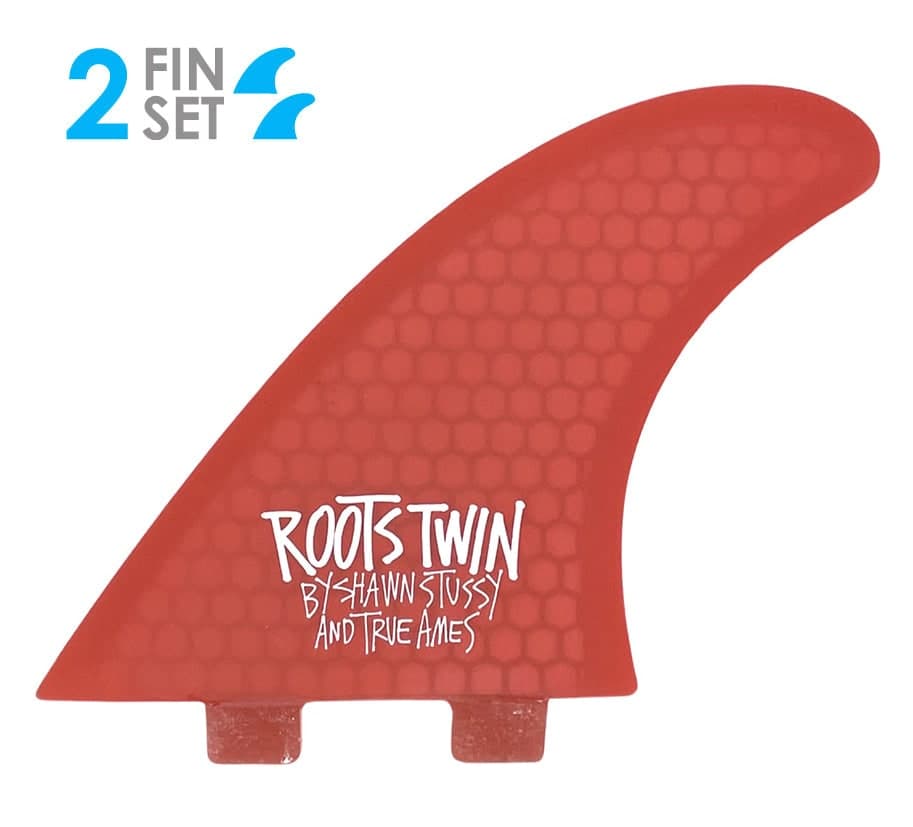 True Ames Stüssy Roots Twin - FCS Compatible (Hexcore) (red hexcore)