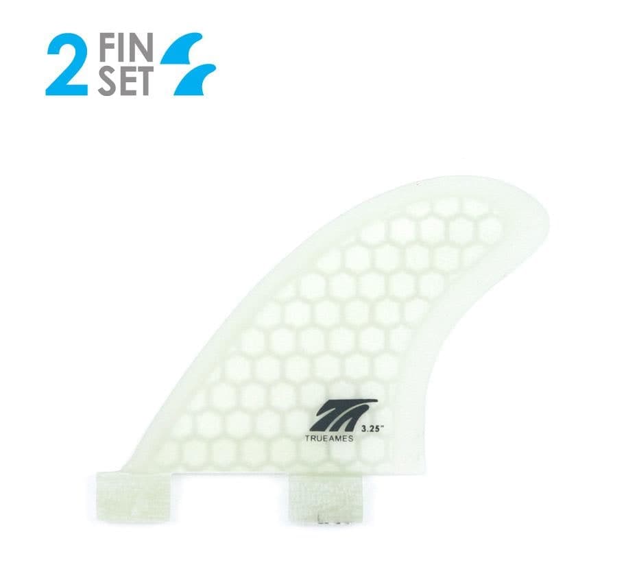 True Ames Side Bite 3.25 - FCS Compatible (Hexcore) (clear hexcore)