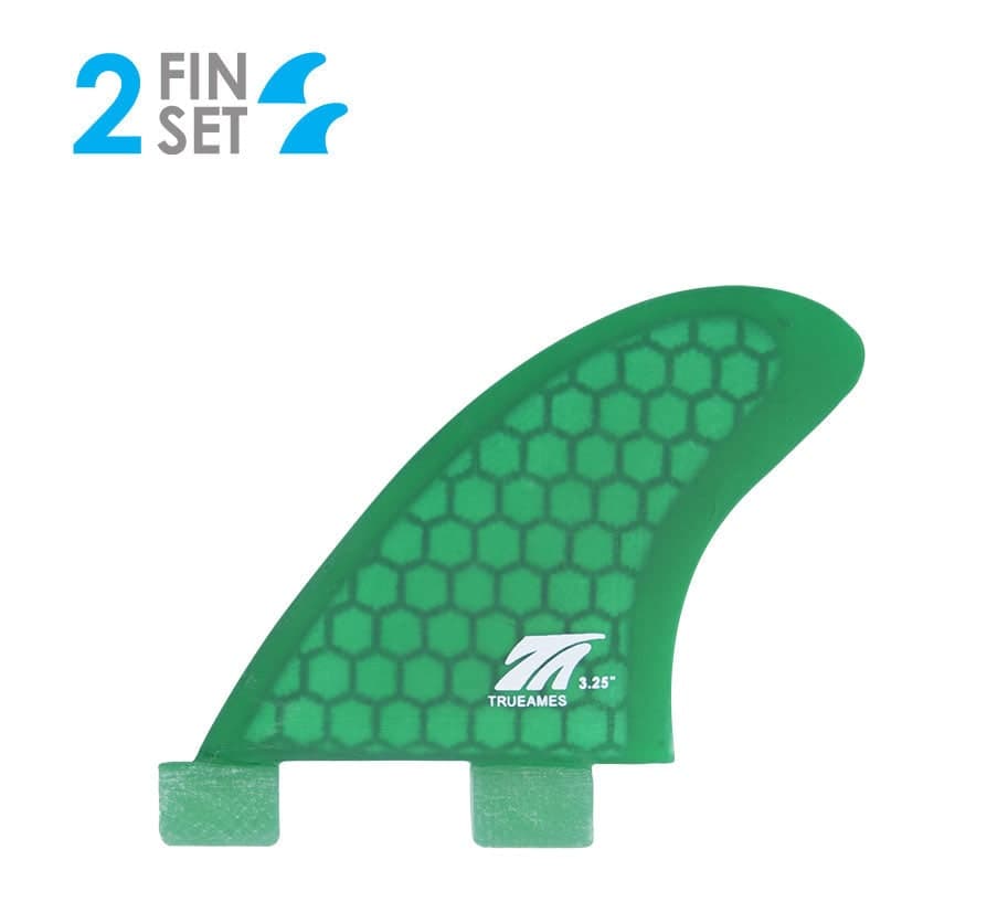 True Ames Side Bite 3.25 - FCS Compatible (Hexcore) (green hexcore)
