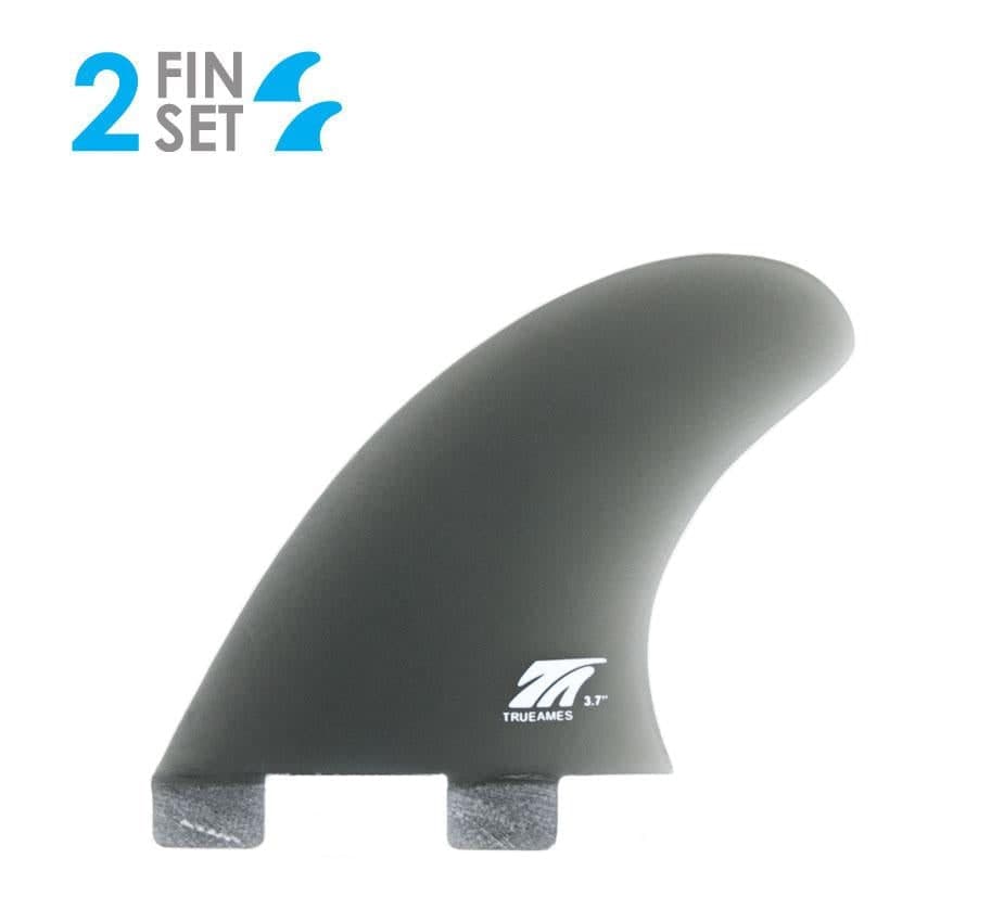 True Ames Side Bite 3.7 - FCS Compatible (Solid Fiberglass) (blue / 3.7)