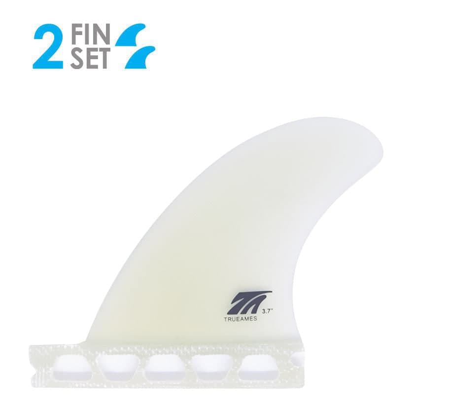 True Ames Side Bite 3.7 - Futures Compatible (Solid Fiberglass) (3.7 / clear)