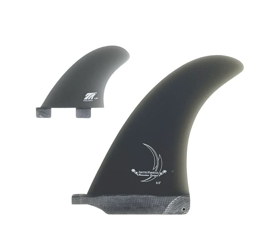 True Ames Smith / Parrish: 2+1 Combo - FCS Compatible (smoke / 6.5 / 3.25) fin