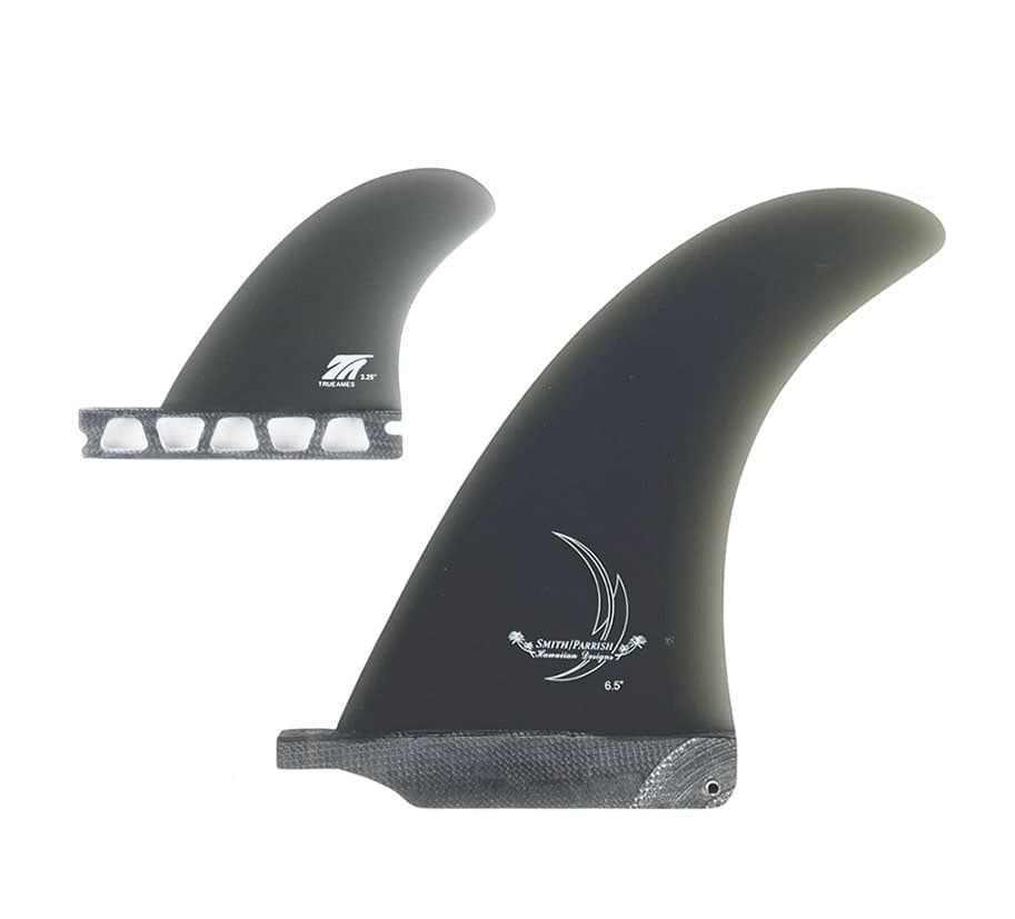 True Ames Smith / Parrish: 2+1 Combo - Futures Compatible (smoke / 6.5 / 3.25) fin