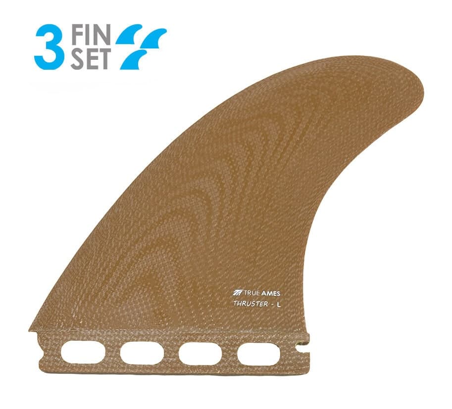 True Ames True Ames Thruster - Futures Compatible (Solid Fiberglass) (rotten avocado / Small)