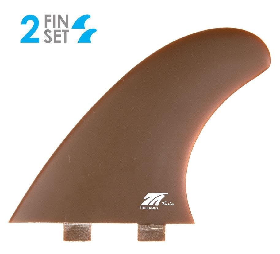 True Ames TA Twin - FCS Compatible (Solid Fiberglass) (kelp)