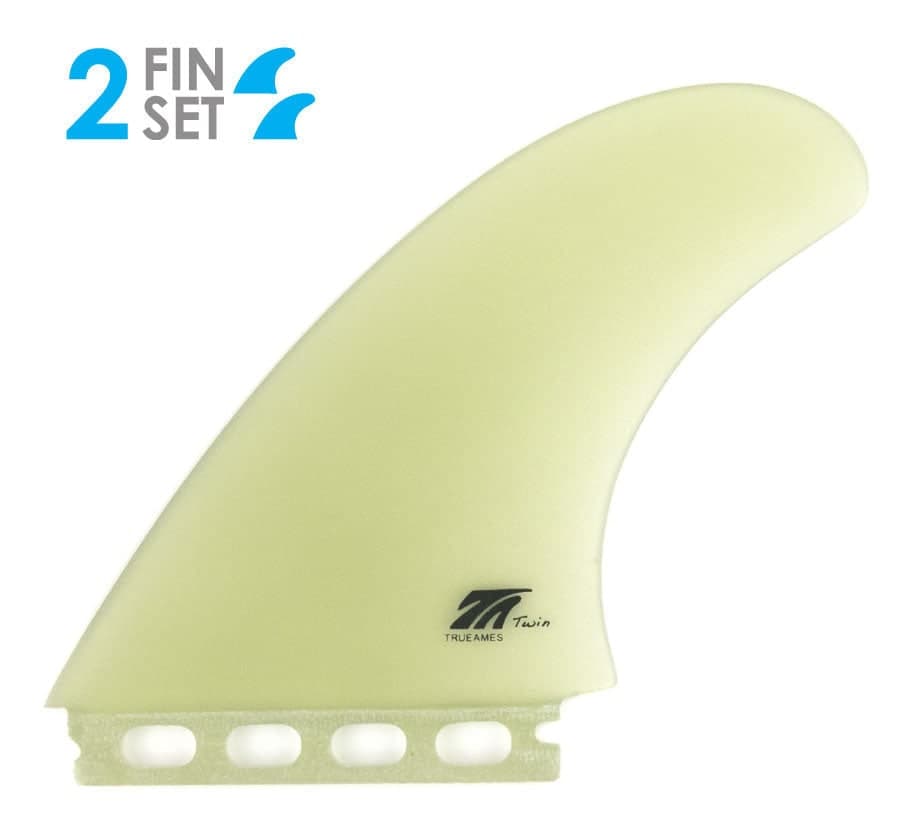 True Ames TA Twin - Futures Compatible (Solid Fiberglass) (clear)