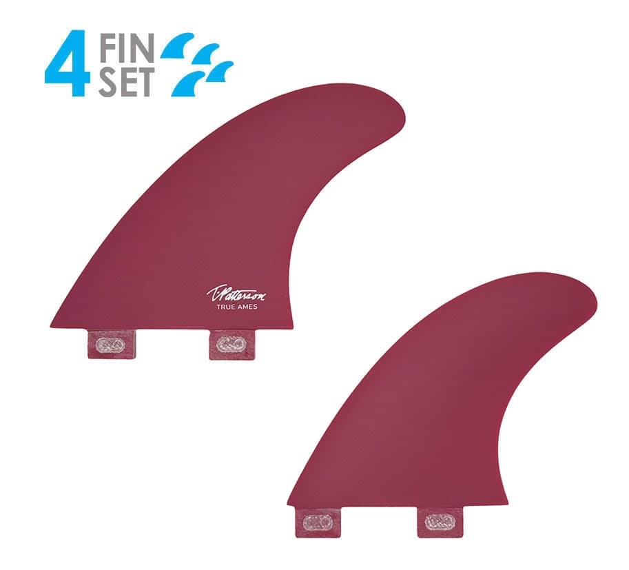 True Ames Timmy Patterson Quad - FCS Compatible (Solid Fiberglass)