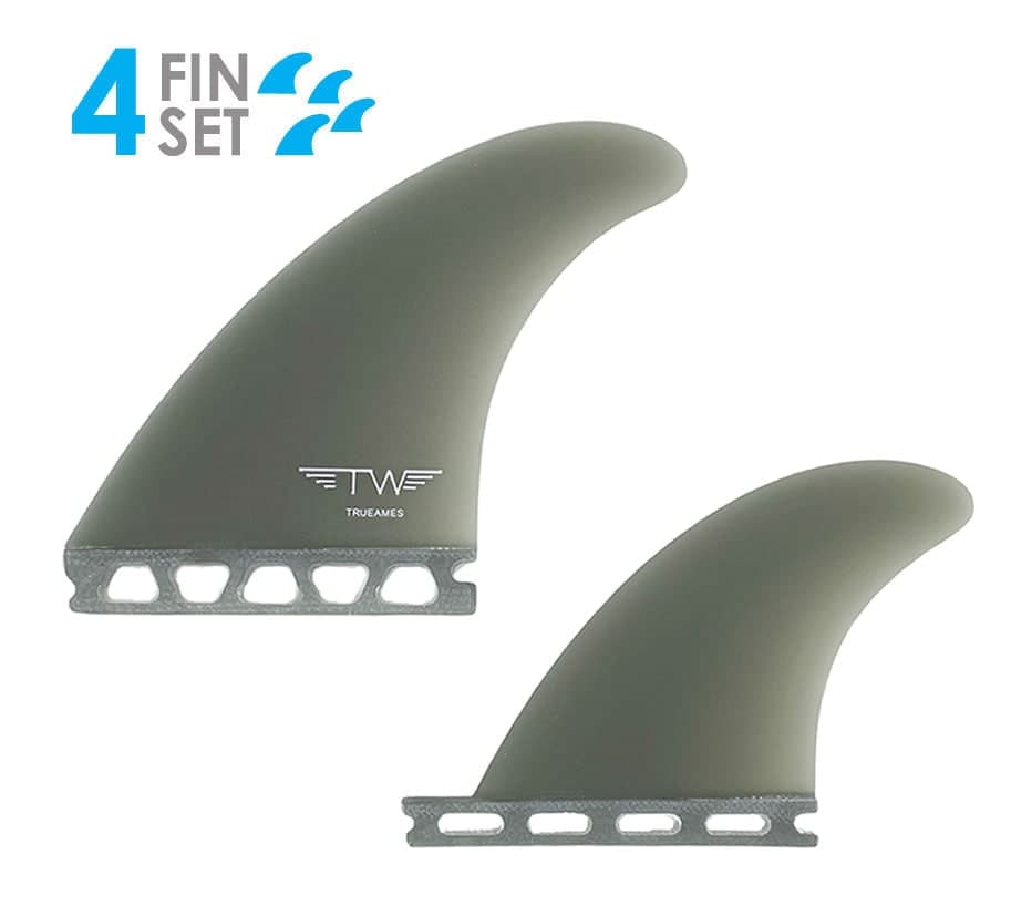 True Ames Tyler Warren Quad - Futures Compatible (Solid Fiberglass) (clear) photo 2