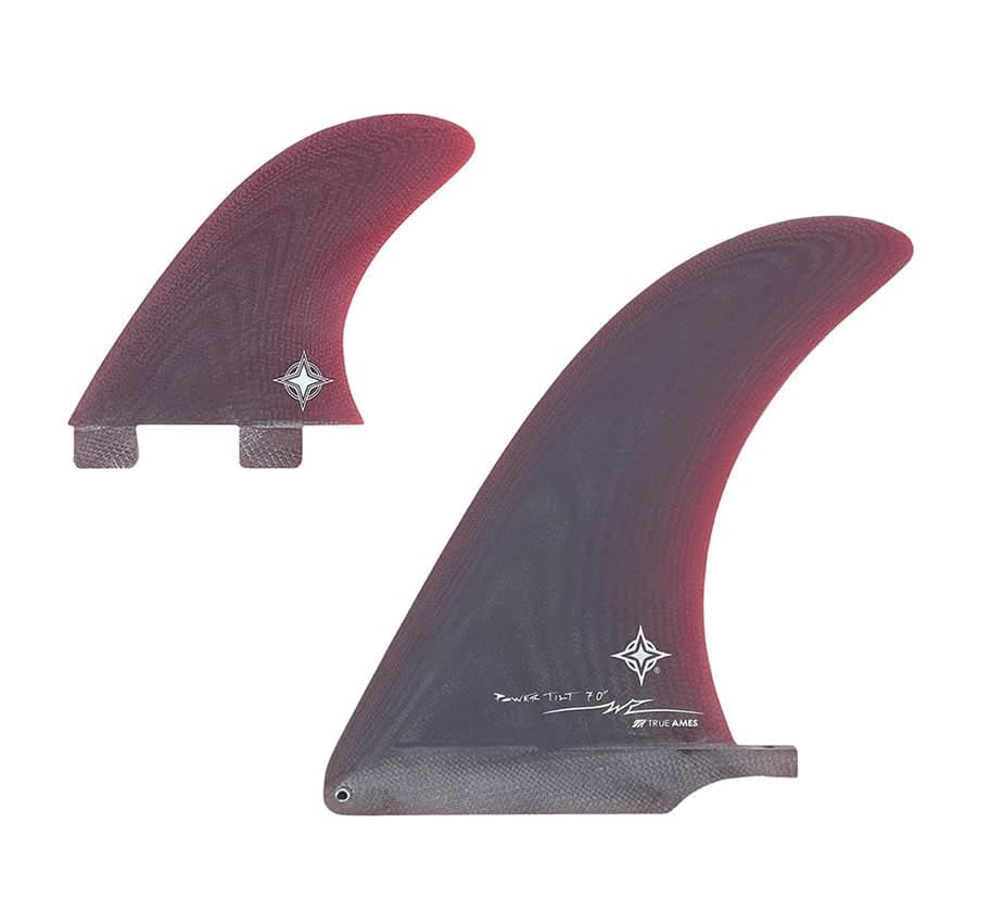 True Ames Wayne Rich Power Tilt: 2+1 Combo - FCS Compatible (red / 6 / 3.4) fin