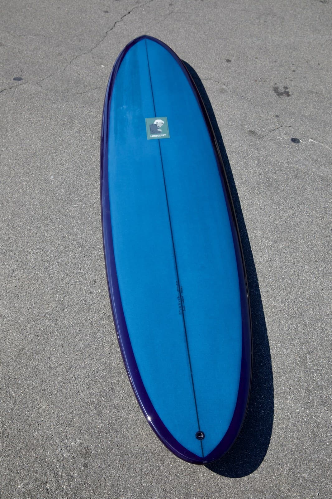 7'5" Spectre in the Lundquist Surfboards shop