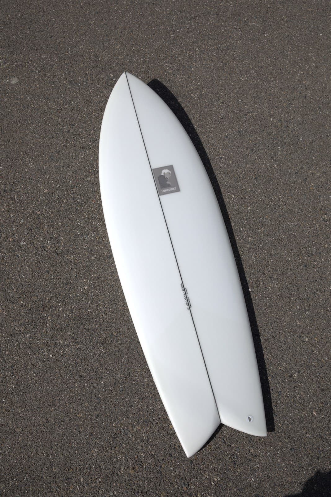 6'1" Revenant in the Lundquist Surfboards shop