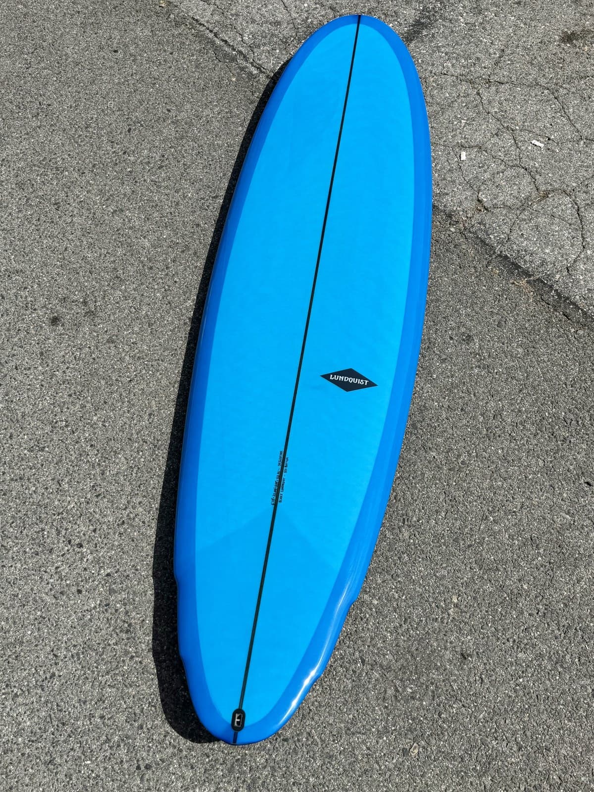 6'10" Sea Bottom in the Lundquist Surfboards shop