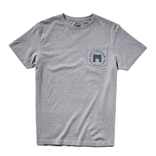 ART + FUNCTION POCKET TEE - GREY