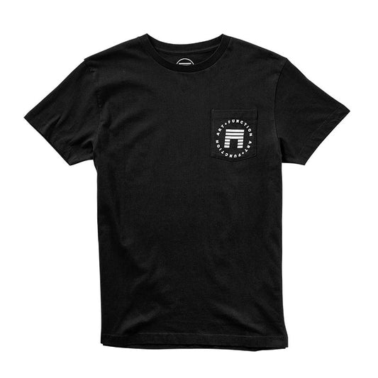 ART + FUNCTION POCKET TEE - BLACK