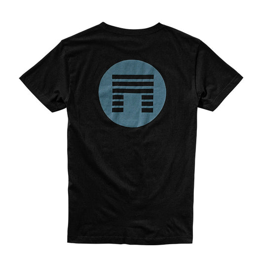 CIRCLE LOGO TEE - BLACK