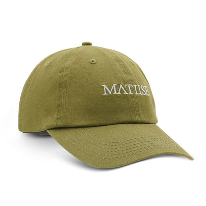 MATUSE (OLIVE GREEN) PRE-CURVED SNAPBACK
