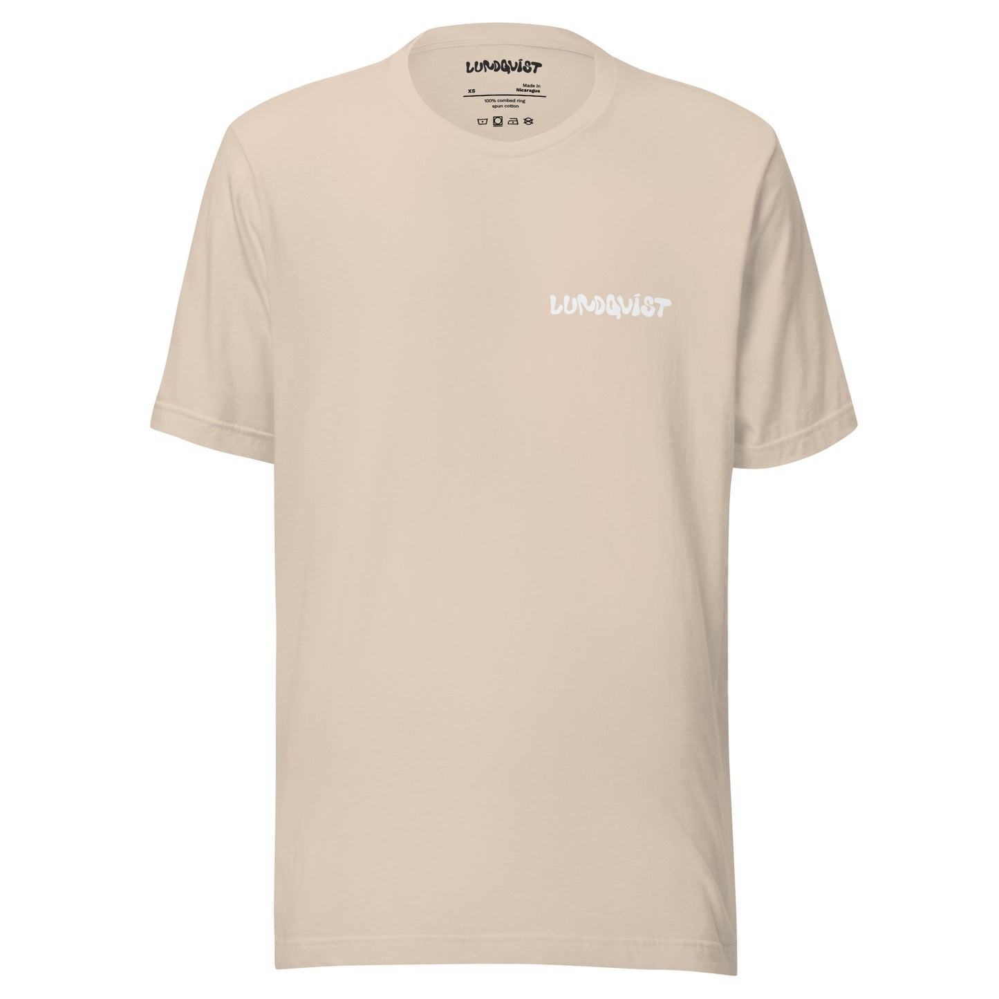 Lundquist Bubble Logo Tee (White)